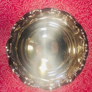 Reed and Barton Silver Scalloped Serving Bowl